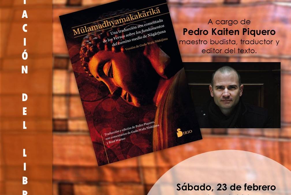 Hoy 16/01/2019 entrevistan a Pedro Piquero en el programa EL OJO CRITICO de RNE a las 18:15 sobre Nagarjuna. Próximamente presentación de su libro en Málaga con la colaboración del IAYoga