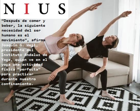 IAYoga en Niusdiario. Sobre el yoga online.