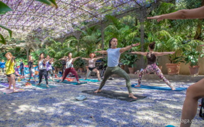 (Fotos y vídeos) Gracias por vuestra participación en “Yoga en el Jardín 2”, 1 de abril 2023 Jardín Botánico de Málaga
