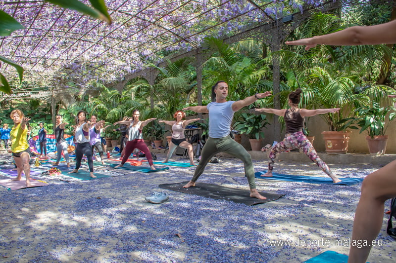 (Fotos y vídeos) Gracias por vuestra participación en “Yoga en el Jardín 2”, 1 de abril 2023 Jardín Botánico de Málaga