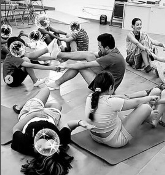 2º Taller de Yoga Infantil con Sandra Cañas. Responsabilidad social del IAYoga, en colaboración con Fantasía en Lagunillas