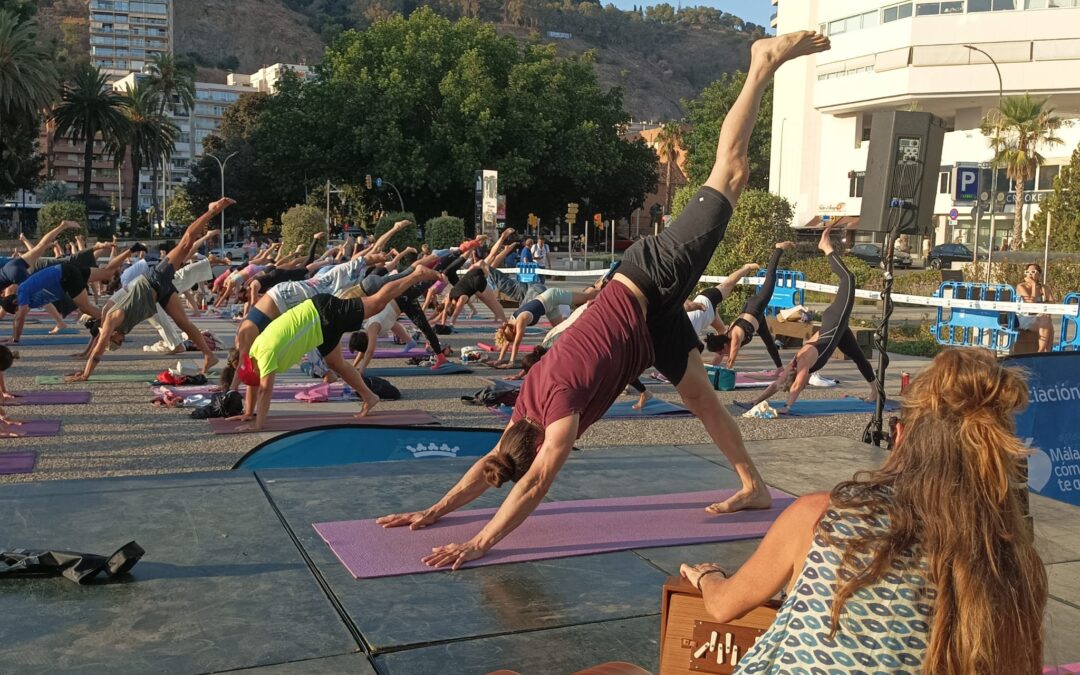 📷(Fotos y vídeos) Gracias por vuestra participación en “Yoga en Deporte en Feria 25. El arte de sentirse bien”. Y resultado del sorteo para la beca para el Máster de Perfeccionamiento en Yoga.